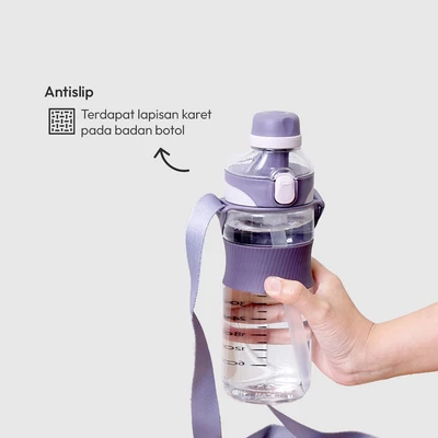 Gambar Appetite Polly Botol Minum Tritan 600 ml - Ungu
