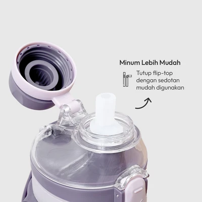 Gambar Appetite Polly Botol Minum Tritan 600 ml - Ungu