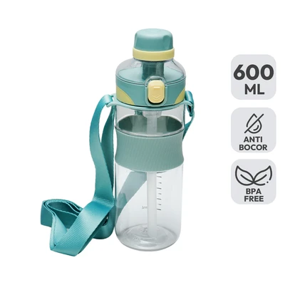 Gambar Appetite Polly Botol Minum Tritan 600 ml - Hijau