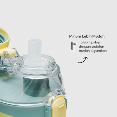 Gambar Appetite Polly Botol Minum Tritan 600 ml - Hijau
