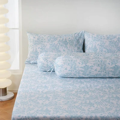 Gambar Sleeplite 120x200 cm Set 3 Pcs Seprai Single Microfiber Nova