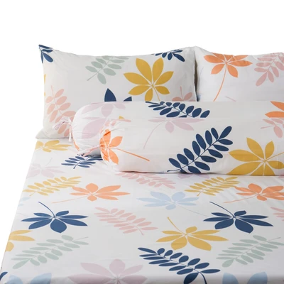 Gambar Sleeplite 120x200 cm Set 3 Pcs Seprai Single Microfiber Mila Flower