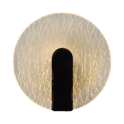 Gambar Informa Macy Lampu Dinding Round 19.5 cm - Hitam
