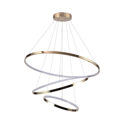 Gambar Informa Mayfair Lampu Gantung Hias 3L Round - Gold