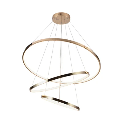 Gambar Informa Mayfair Lampu Gantung Hias 3L Round - Gold