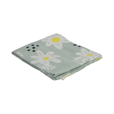Gambar Forhom Kain Lap Dapur Katun Daisy 50x70 cm Set 3 pcs - Turquoise