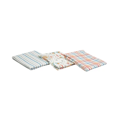 Gambar Forhom Kain Lap Dapur Katun Baroque 50x70 cm Set 3 pcs