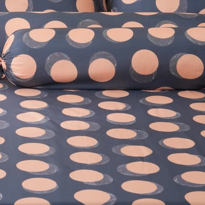 Gambar Sleeplite 160x200 cm Set 5 Pcs Seprai Queen Microfiber Abstrak Beau
