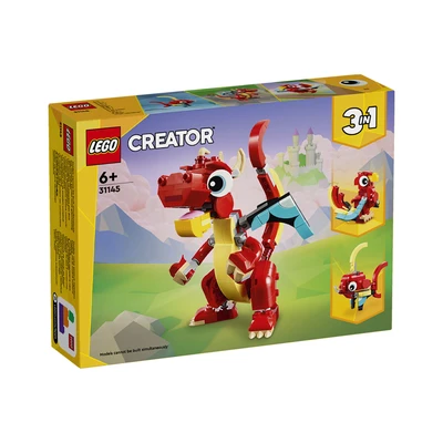 Gambar LEGO Creator 3 In 1 Red Dragon 31145