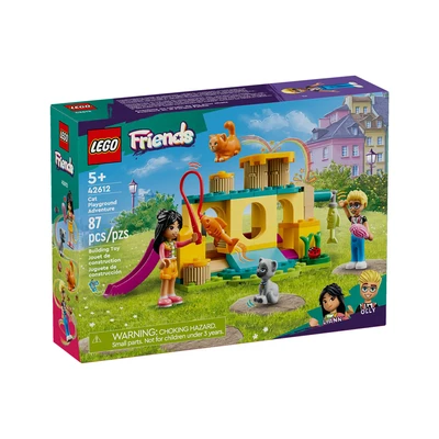 Gambar LEGO Set Friends Cat Playground Adv 42612