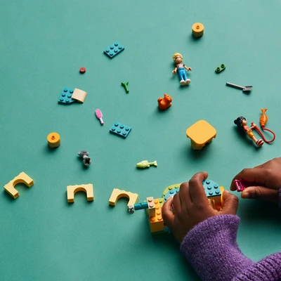 Gambar LEGO Set Friends Cat Playground Adv 42612