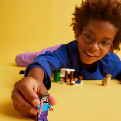 Gambar LEGO Minecraft Steves Desert Expedition 21251