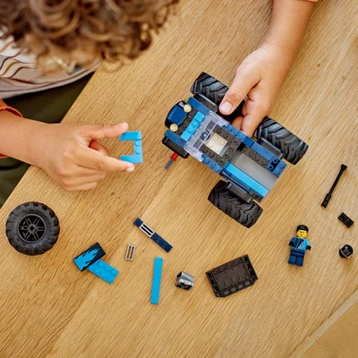 Gambar LEGO Set City Blue Monster Truck 60402