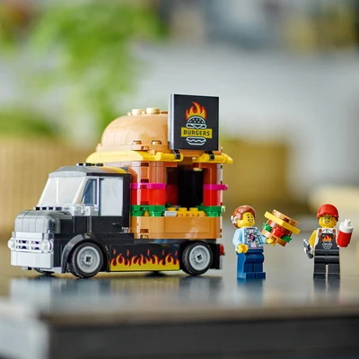 Gambar LEGO City Burger Truck 60404