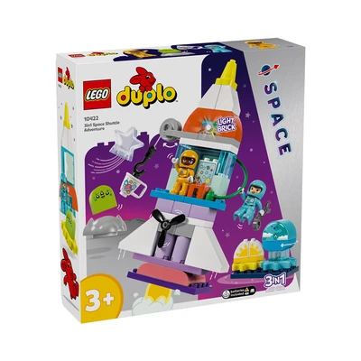 Gambar LEGO Set Duplo 3 In 1 Space Shuttle Adventure 10422