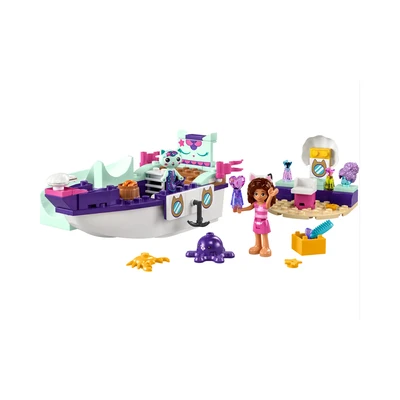 Gambar LEGO Gabbys Dollhouse Gabby & Mercats Ship & Spa Set 88 Pcs 10786 - Mix