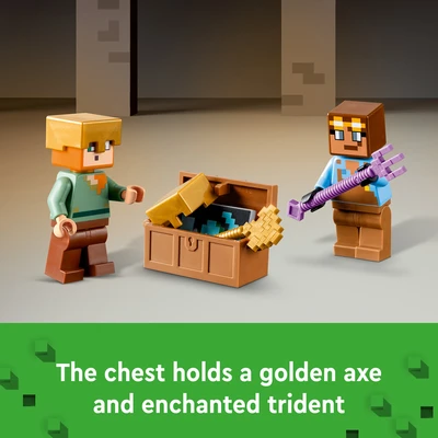 Gambar LEGO Minecraft The Armory 21252