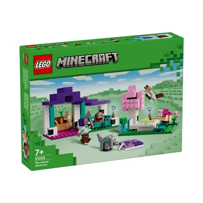 Gambar LEGO Minecraft The Animal Sanctuary Set 206 Pcs 21253 - Mix