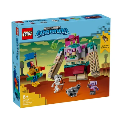 Gambar LEGO Minecraft Legends The Devourer Showdown Set 420 Pcs 21257 - Mix