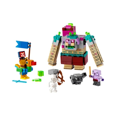 Gambar LEGO Minecraft Legends The Devourer Showdown Set 420 Pcs 21257 - Mix