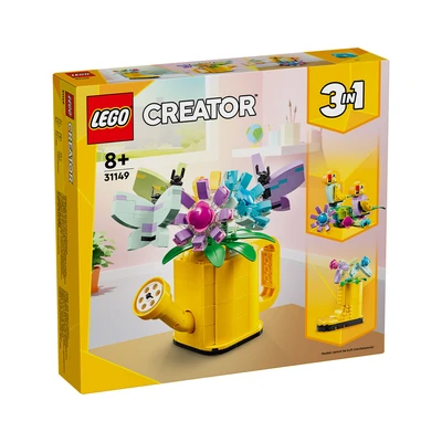Gambar LEGO Creator 3 In 1 Flowers In Watering Can 31149