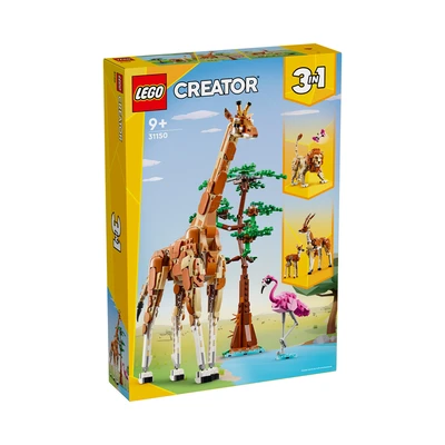 Gambar LEGO Creator 3 In 1 Wild Safari Animals 31150