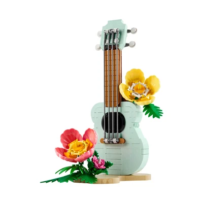 Gambar LEGO Creator 3 In 1 Tropical Ukulele Set 387 Pcs 31156 - Hijau Mint/cokelat