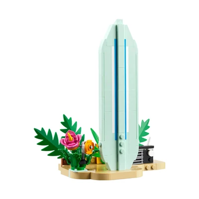 Gambar LEGO Creator 3 In 1 Tropical Ukulele Set 387 Pcs 31156 - Hijau Mint/cokelat