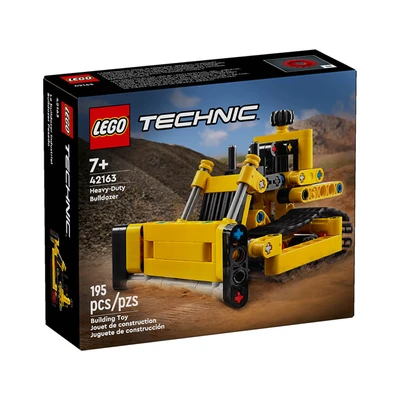 Gambar LEGO Technic Heavy Duty Bulldozer Set 195 Pcs 42163 - Kuning