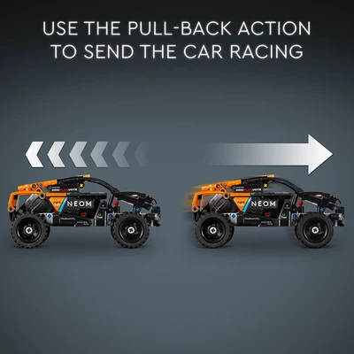 Gambar LEGO Technic Neom Mclaren Extreme E Race Car 42166