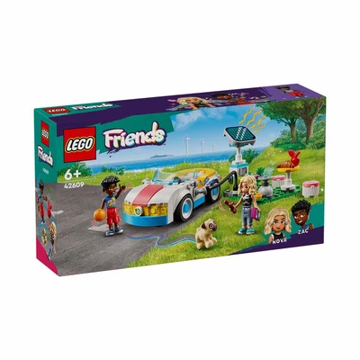 Gambar LEGO Friends Electric Car And Charger 42609