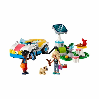 Gambar LEGO Friends Electric Car And Charger 42609