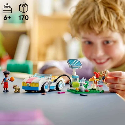 Gambar LEGO Friends Electric Car And Charger 42609