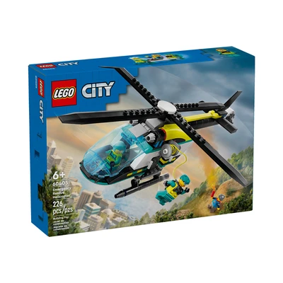 Gambar LEGO Set City Emergency Rescue Helicopter 60405