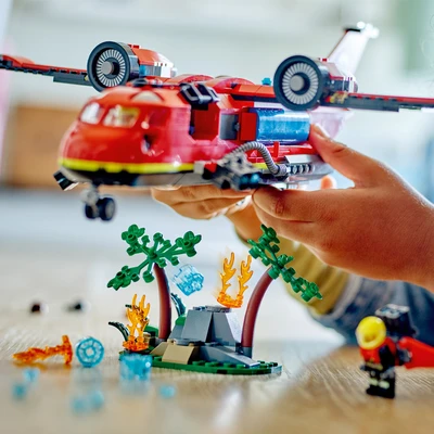 Gambar LEGO City Fire Rescue Plane 60413