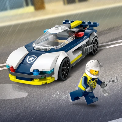 Gambar LEGO City Police Car & Muscle Car Chase Set 213 pcs 60415 - Mix
