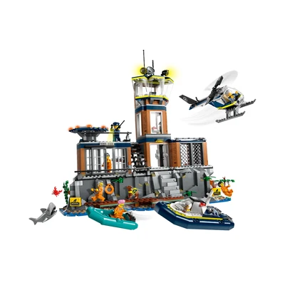 Gambar LEGO City Police Prison Island 60419