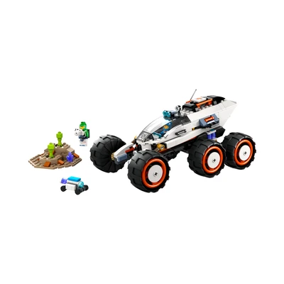 Gambar LEGO Set City Space Explorer Rover & Alien Life 60431