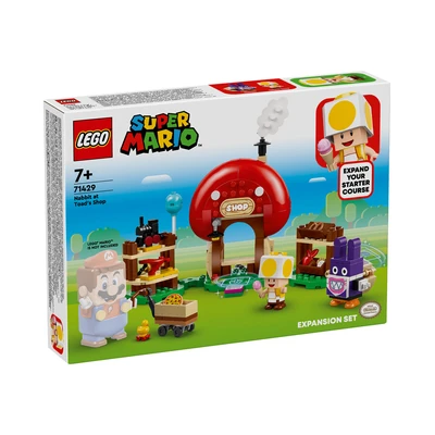 Gambar LEGO Super Mario Nabbit At Toads Shop Expansion 71429