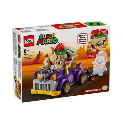 Gambar LEGO Super Mario Bowsers Muscle Car Expansion 71431