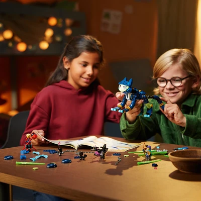 Gambar LEGO Dreamzzz Zoey & Zian The Cat Owl 71476