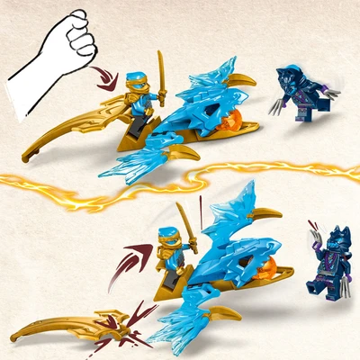 Gambar LEGO Ninjago Nyas Rising Dragon Strike 71802