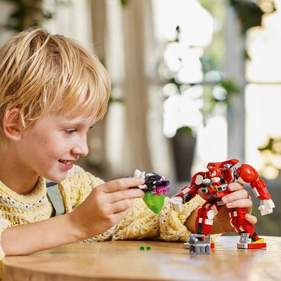 Gambar LEGO Sonic The Hedgehog Knuckles Guardian Mech 76996