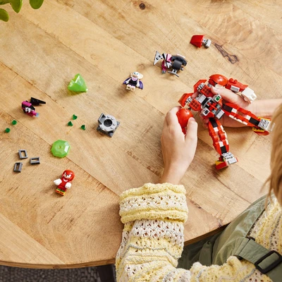 Gambar LEGO Sonic The Hedgehog Knuckles Guardian Mech 76996