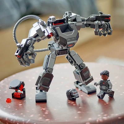 Gambar LEGO Marvel War Machine Mech Armor 76277 - Abu-abu