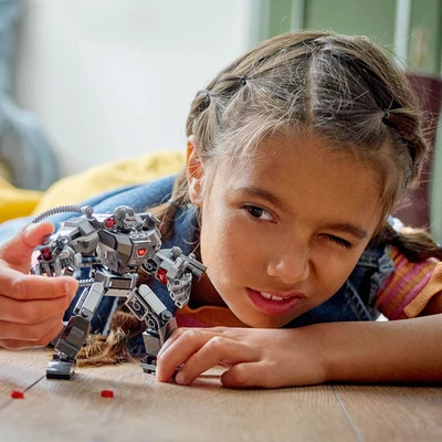 Gambar LEGO Marvel War Machine Mech Armor 76277 - Abu-abu