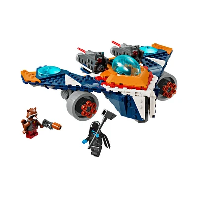 Gambar LEGO Marvel Rocket Warbird Vs Ronan 76278