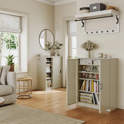 Gambar Informa Luca Lemari Kabinet 2 Pintu - Krem Beige