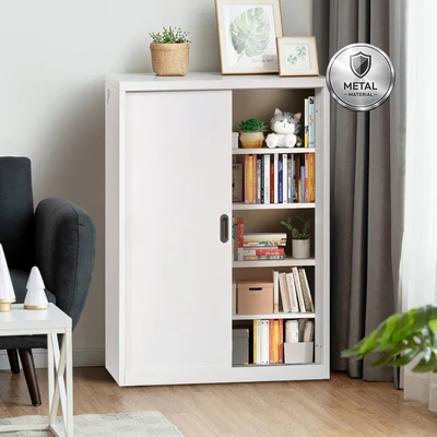 Gambar Informa Lucia Kabinet 2 Pintu Geser - Putih