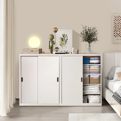 Gambar Informa Lucia Kabinet 2 Pintu Geser - Putih